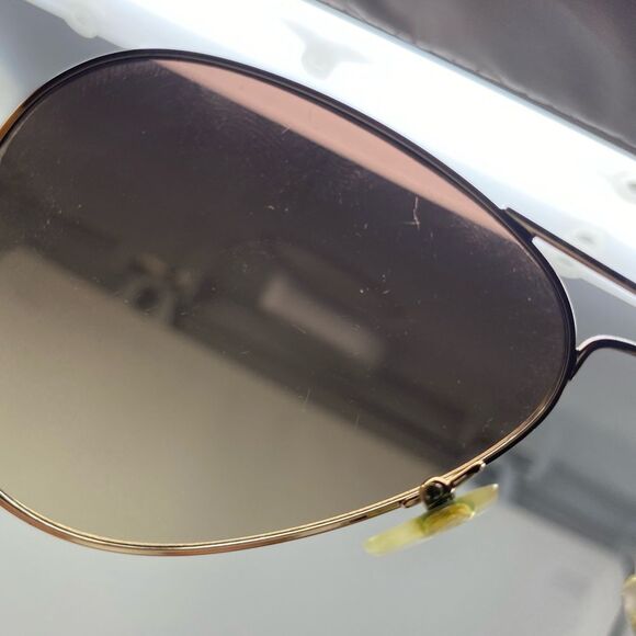 Michael Kors Red and Gold Aviator Sunglasses main image 10